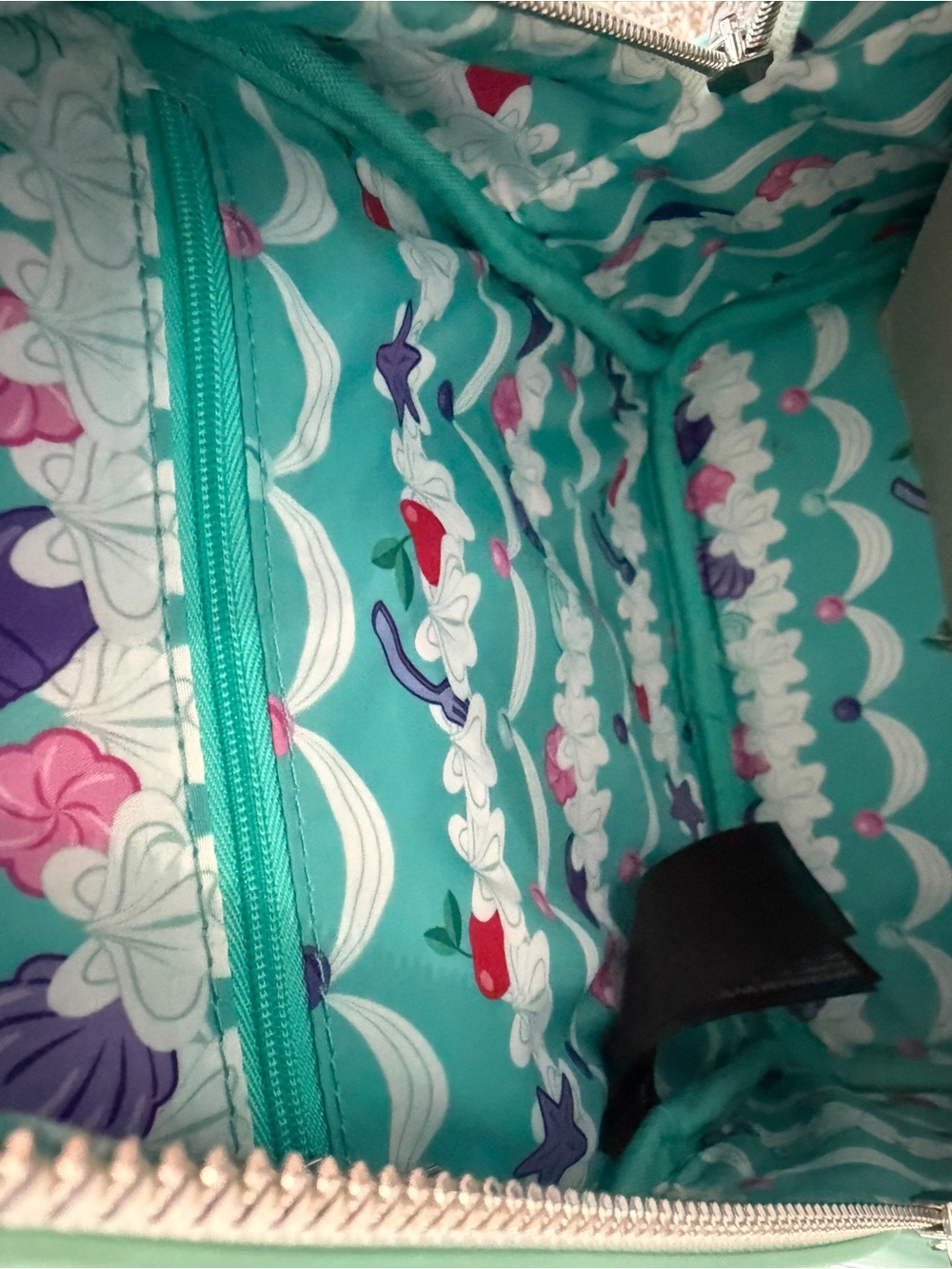 ✨ NWT Loungefly Disney The Little Mermaid Ariel Cake Mini Backpack ✨ - Picture 12 of 14
